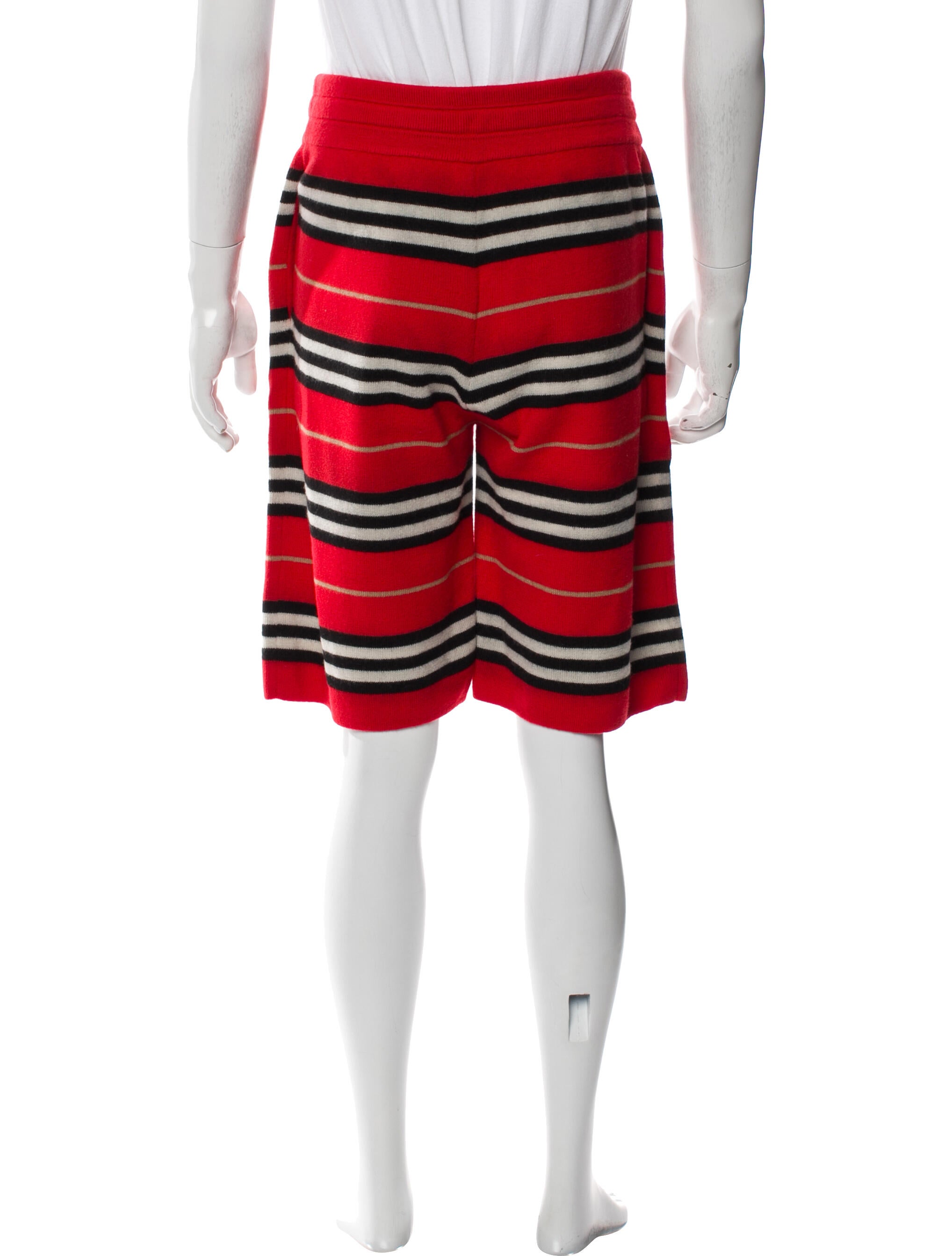 Burberry Merino Wool Jogger Shorts